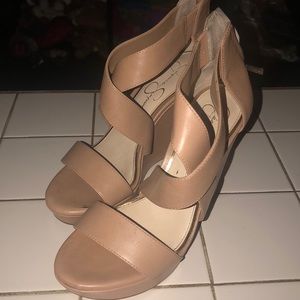 Jessica Simpson wedges